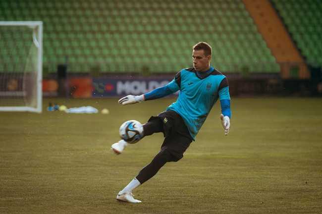 Андрій Лунін/ Фото УАФ Андрій Лунін/ Фото УАФ