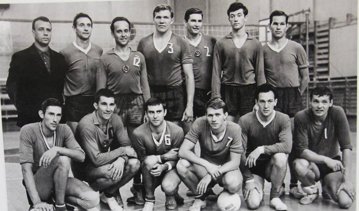 Віктор Михальчук (№7) у складі збірної / Фото з архіву