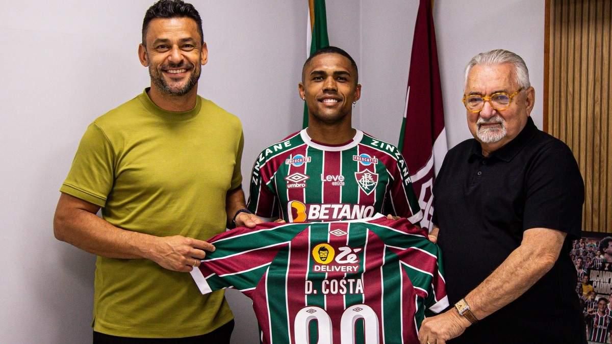 Дуглас Коста (по центру) / Фото ФК Флуміненсе