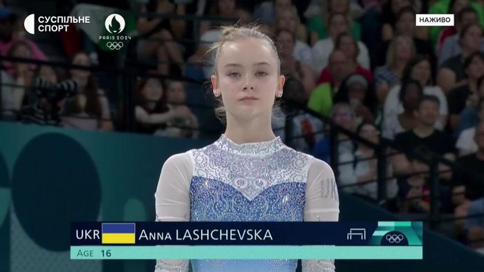 16-летняя Лащевская дебютировала на Олимпиаде, заняв 8-е место в квалификации по спортивной гимнастике