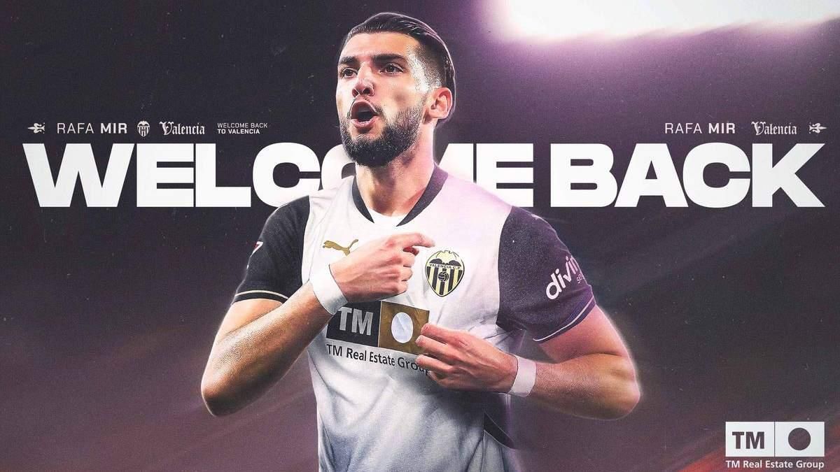 Рафа Мір / Фото ФК Валенсія