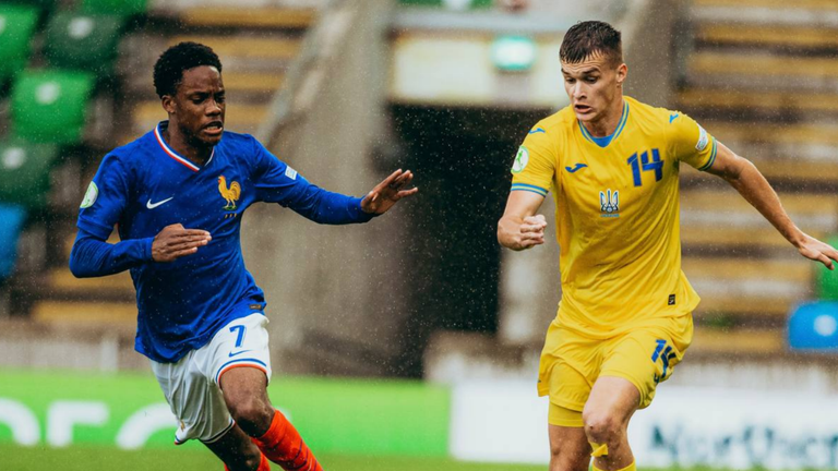 Франція U-19 – Україна U-19 / Фото УАФ Франція U-19 – Україна U-19 / Фото УАФ