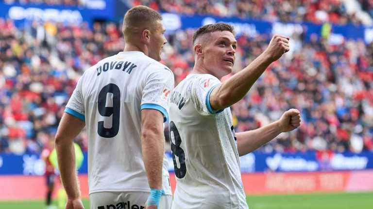 Артем Довбик і Віктор Циганков / Фото Getty Images Артем Довбик і Віктор Циганков / Фото Getty Images