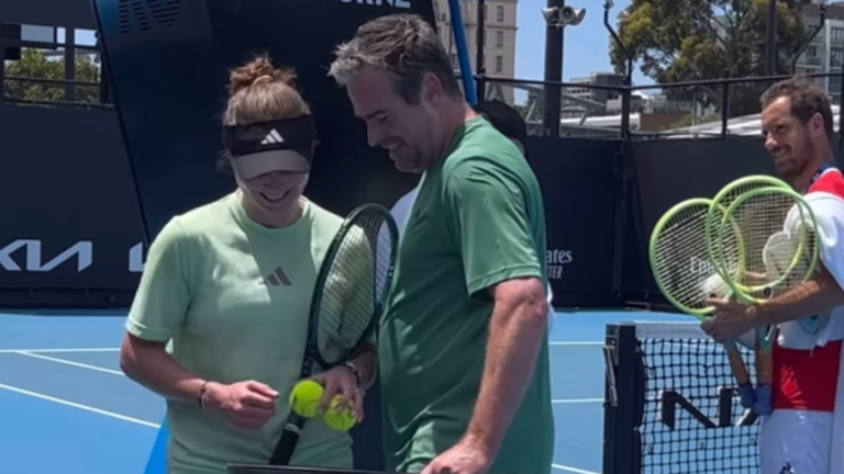 Світоліна й Слюйтер / Скріншот з відео Світоліна й Слюйтер / Скріншот з відео