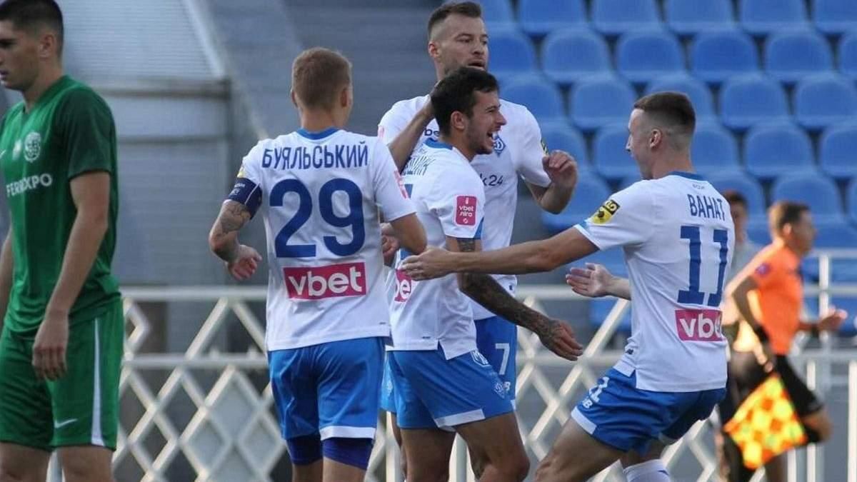 Буяльський, Волошин, Ярмоленко та Ванат / Фото ФК Динамо 
