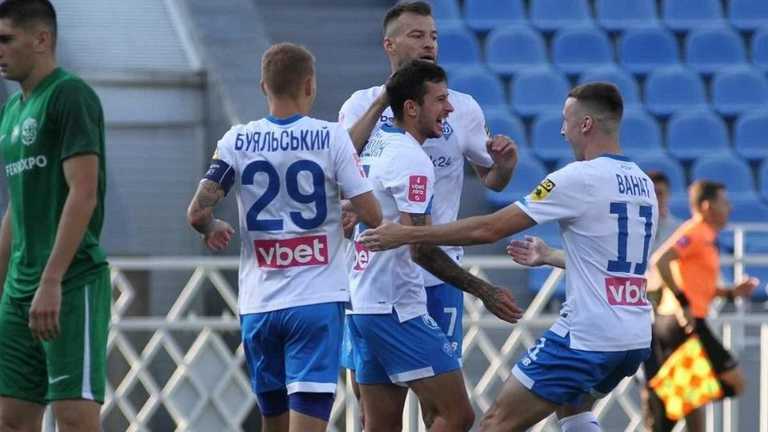 Буяльський, Волошин, Ярмоленко та Ванат / Фото ФК Динамо Буяльський, Волошин, Ярмоленко та Ванат / Фото ФК Динамо