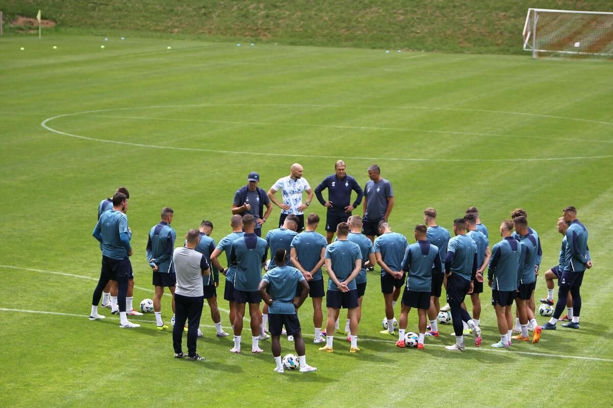 Динамо на сборе / Фото ФК Динамо