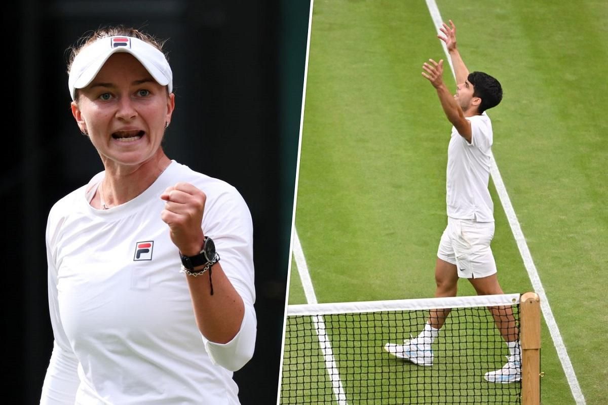 Крейчикова и Алькарас / фото из соцсетей