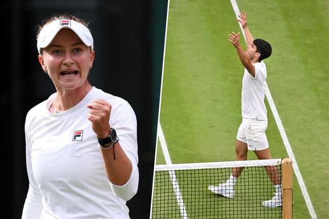 Крейчикова та Алькарас / фото з соцмереж Крейчикова та Алькарас / фото з соцмереж