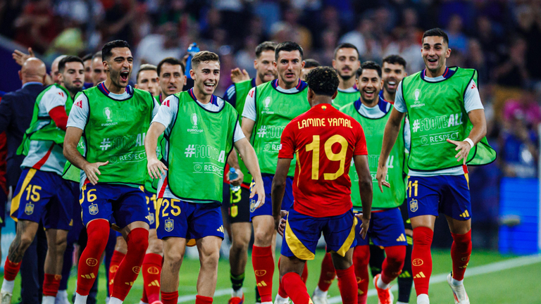 Ламін Ямал / Фото x.com/SEFutbol Ламін Ямал / Фото x.com/SEFutbol