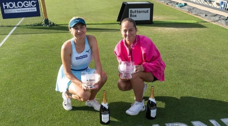 Кіченок та Остапенко / Фото з X Кіченок та Остапенко / Фото з X