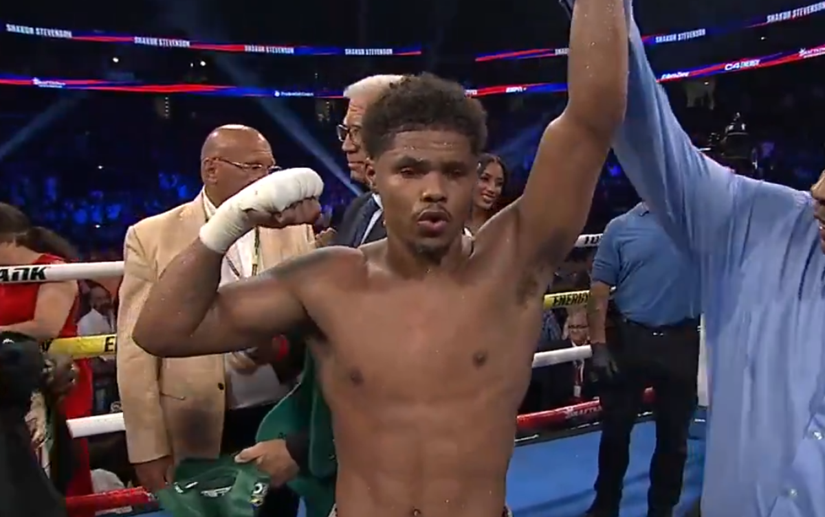 Шакур Стівенсон / Скріншот з відео Шакур Стівенсон / Скріншот з відео