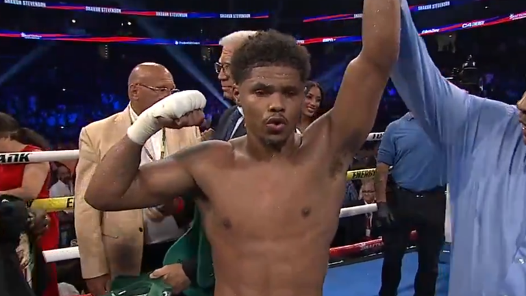 Шакур Стівенсон / Скріншот з відео Шакур Стівенсон / Скріншот з відео