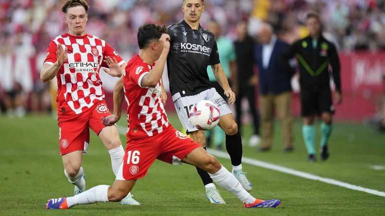 Жирона розтрощила Осасуну / Фото EFE Жирона розтрощила Осасуну / Фото EFE