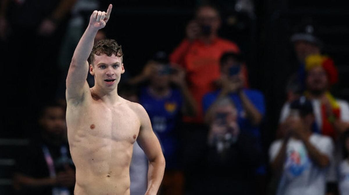 Леон Маршан здобув четверте золото в Парижі / фото: МОК