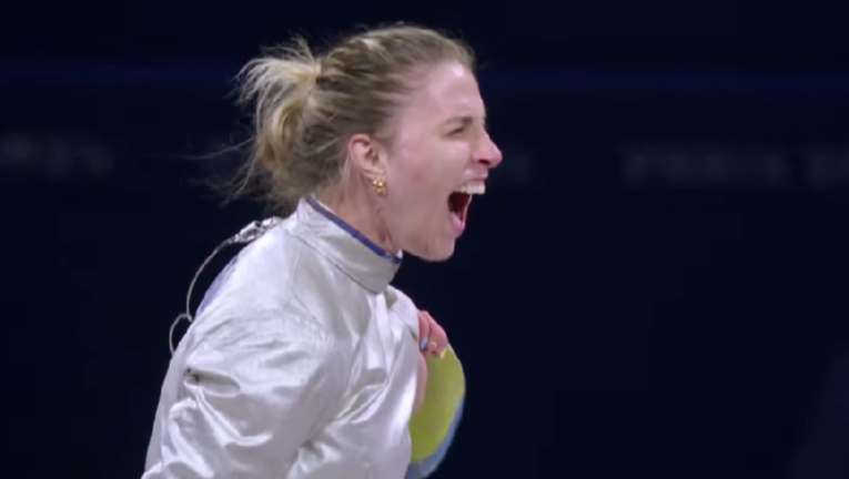 Ольга Харлан / Скріншот з трансляції Ольга Харлан / Скріншот з трансляції