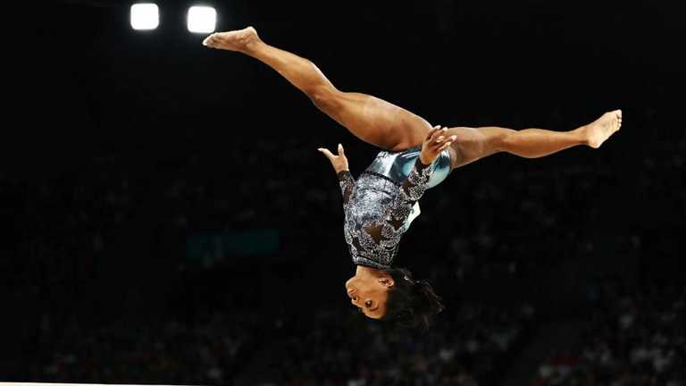 Сімона Байлз / Фото EFE Сімона Байлз / Фото EFE