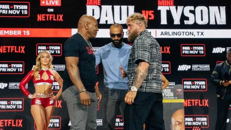 Майк Тайсон и Джейк Пол / Фото instagram.com/miketyson Майк Тайсон и Джейк Пол / Фото instagram.com/miketyson