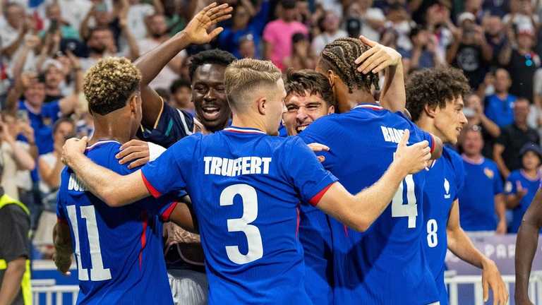 Олимпийская сборная Франции / фото Imago Олимпийская сборная Франции / фото Imago