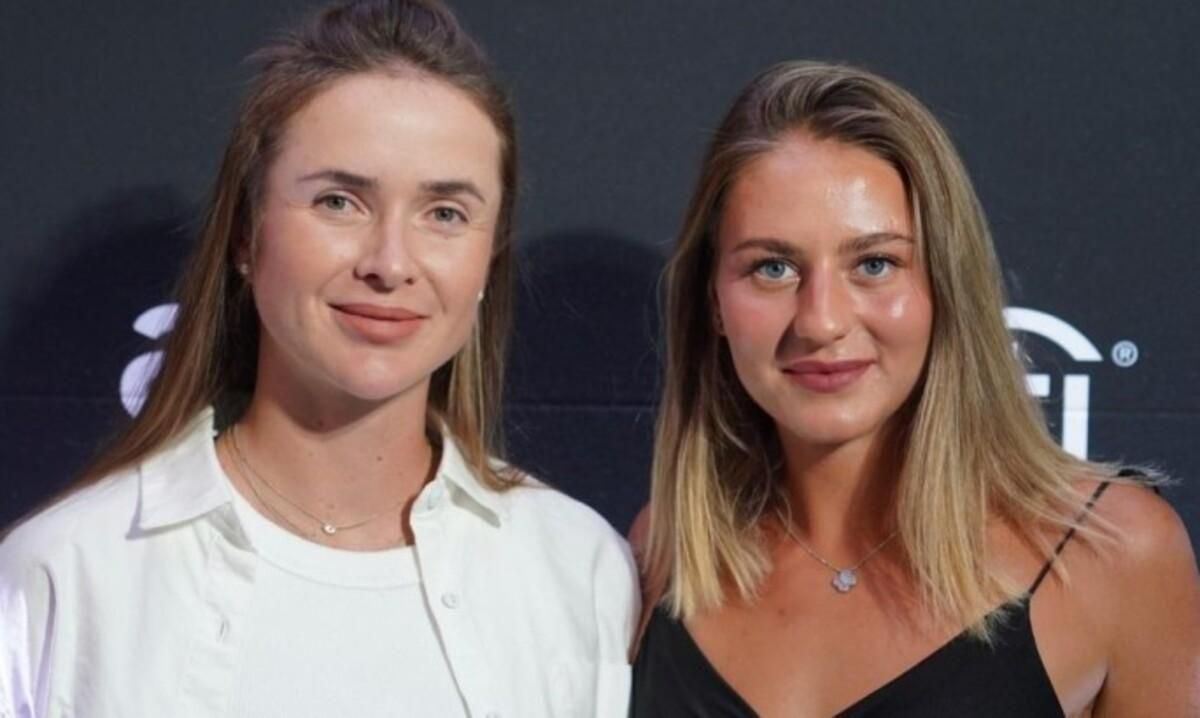 Элина Свитолина и Марта Костюк / Фото из открытых источников Элина Свитолина и Марта Костюк / Фото из открытых источников