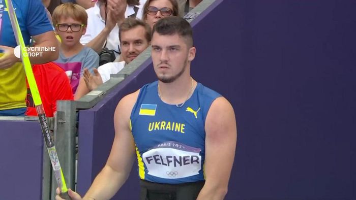 Фельфнер не пройшов до фіналу Олімпіади-2024 у метанні списа у своїй дебютній Олімпіаді