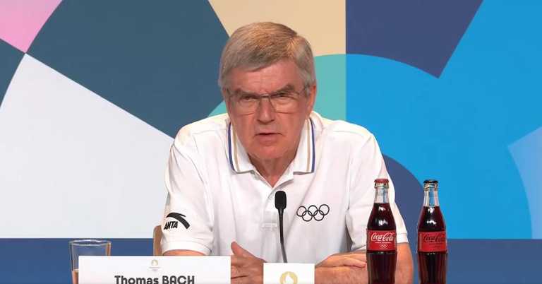 Томас Бах / Скріншот із відео Томас Бах / Скріншот із відео