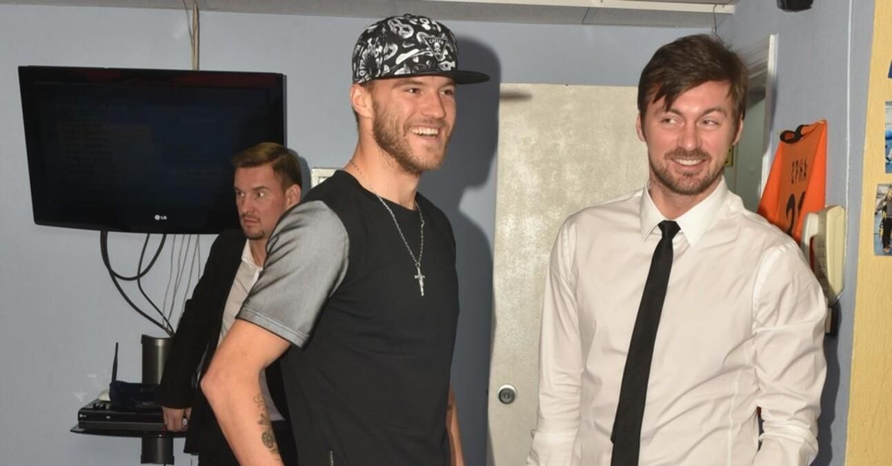 Андрій Ярмоленко й Артем Мілевський / Фото Оскар Янсонс