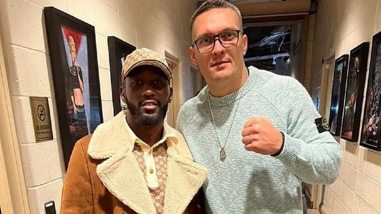 Теренс Кроуфорд и Александр Усик / Фото из Instagram Теренс Кроуфорд и Александр Усик / Фото из Instagram