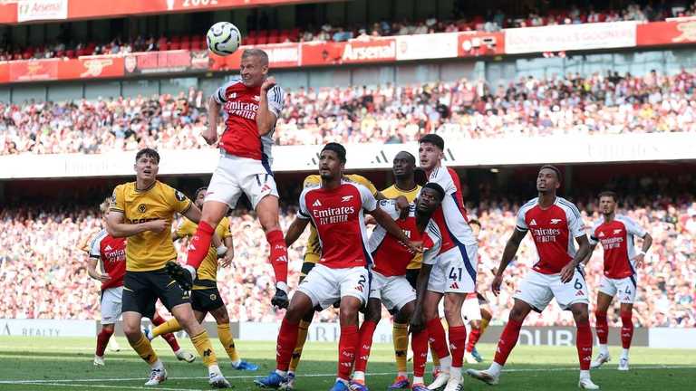 Арсенал переміг Вулверхемптон / Фото Eddie Keogh/Getty Images Арсенал переміг Вулверхемптон / Фото Eddie Keogh/Getty Images