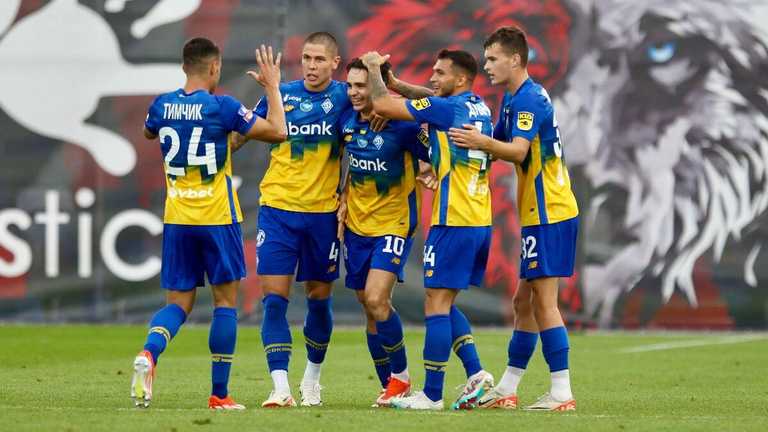 Гравці Динамо / фото: ФК Динамо Гравці Динамо / фото: ФК Динамо