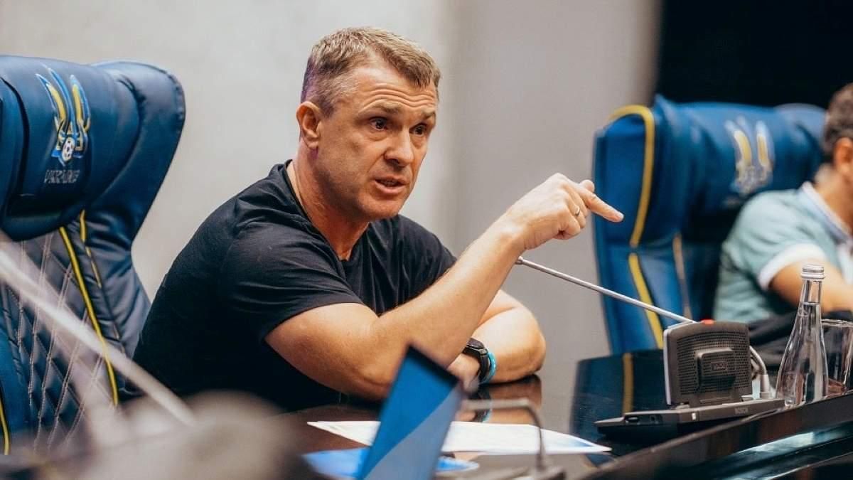 Сергій Ребров / фото: Дана Балашова, УАФ  