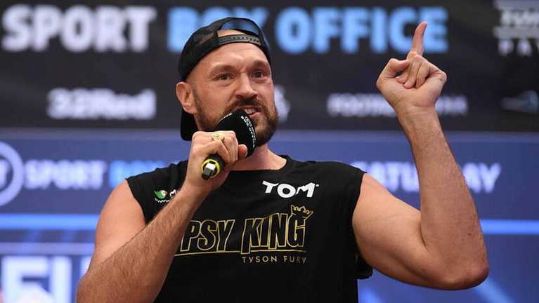 Тайсон Ф'юрі / Фото EFE Тайсон Ф'юрі / Фото EFE