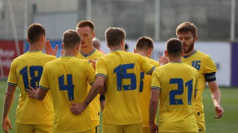 Молодежная сборная Украины по футболу / Фото УАФ Молодежная сборная Украины по футболу / Фото УАФ