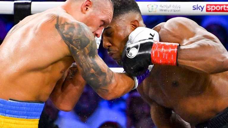 Усик - Джошуа / фото EFE Усик - Джошуа / фото EFE