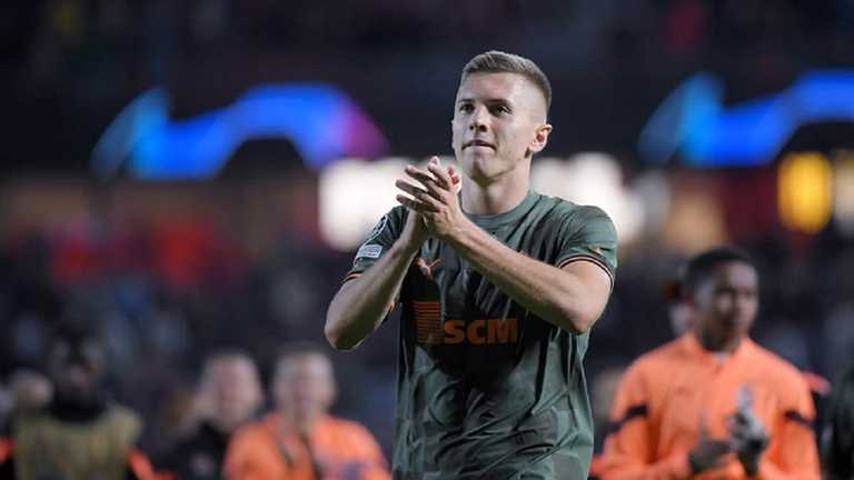 Егор Назарина / фото: ФК Шахтер Егор Назарина / фото: ФК Шахтер