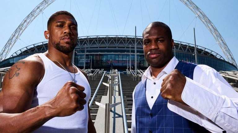 Ентоні Джошуа та Даніель Дюбуа / фото: DAZN Boxing Ентоні Джошуа та Даніель Дюбуа / фото: DAZN Boxing