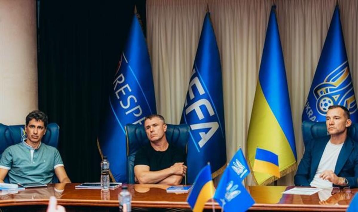 Засідання Комітету національних збірних команд УАФ / Фото УАФ Засідання Комітету національних збірних команд УАФ / Фото УАФ