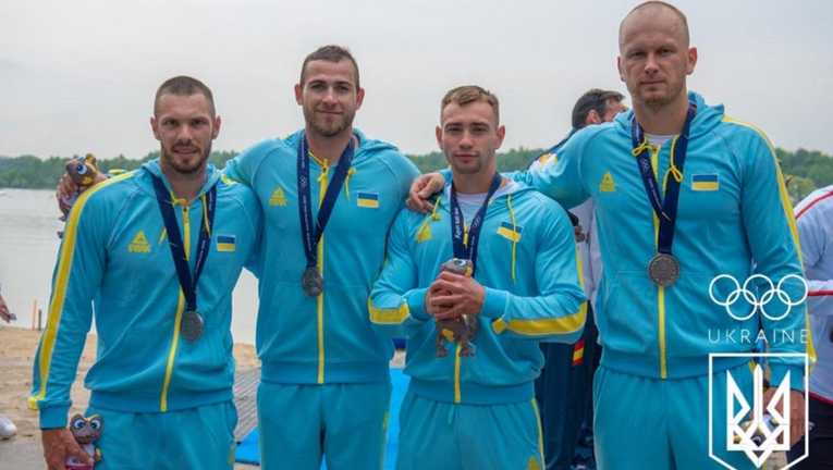 Украинская четверка / Фото НОК Украинская четверка / Фото НОК