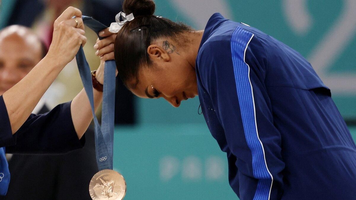 Джордан Чайлз під час церемонії нагородження / REUTERS