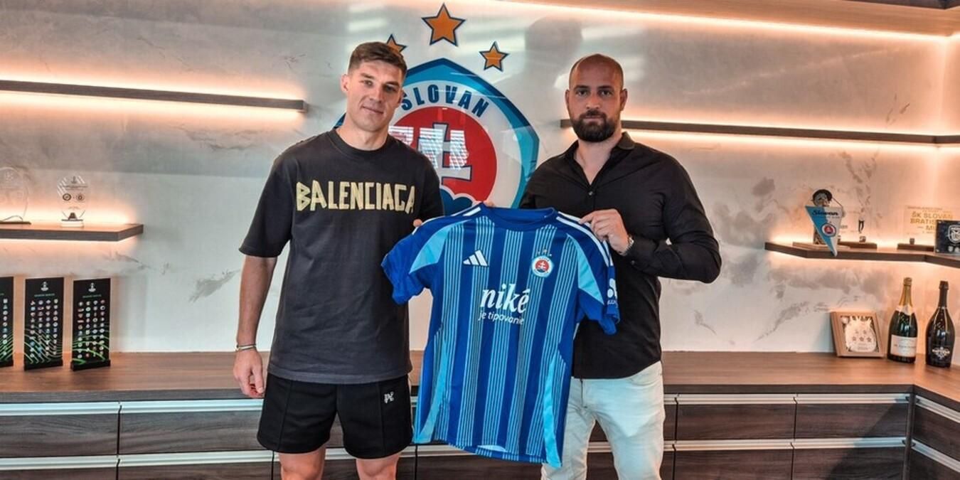 Данило Ігнатенко / фото Слован Братислава