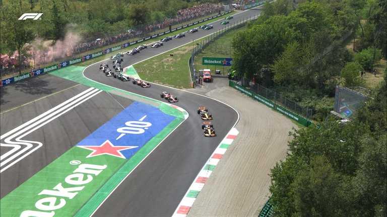 Гран-прі Італії / Скріншот з трансляції Гран-прі Італії / Скріншот з трансляції