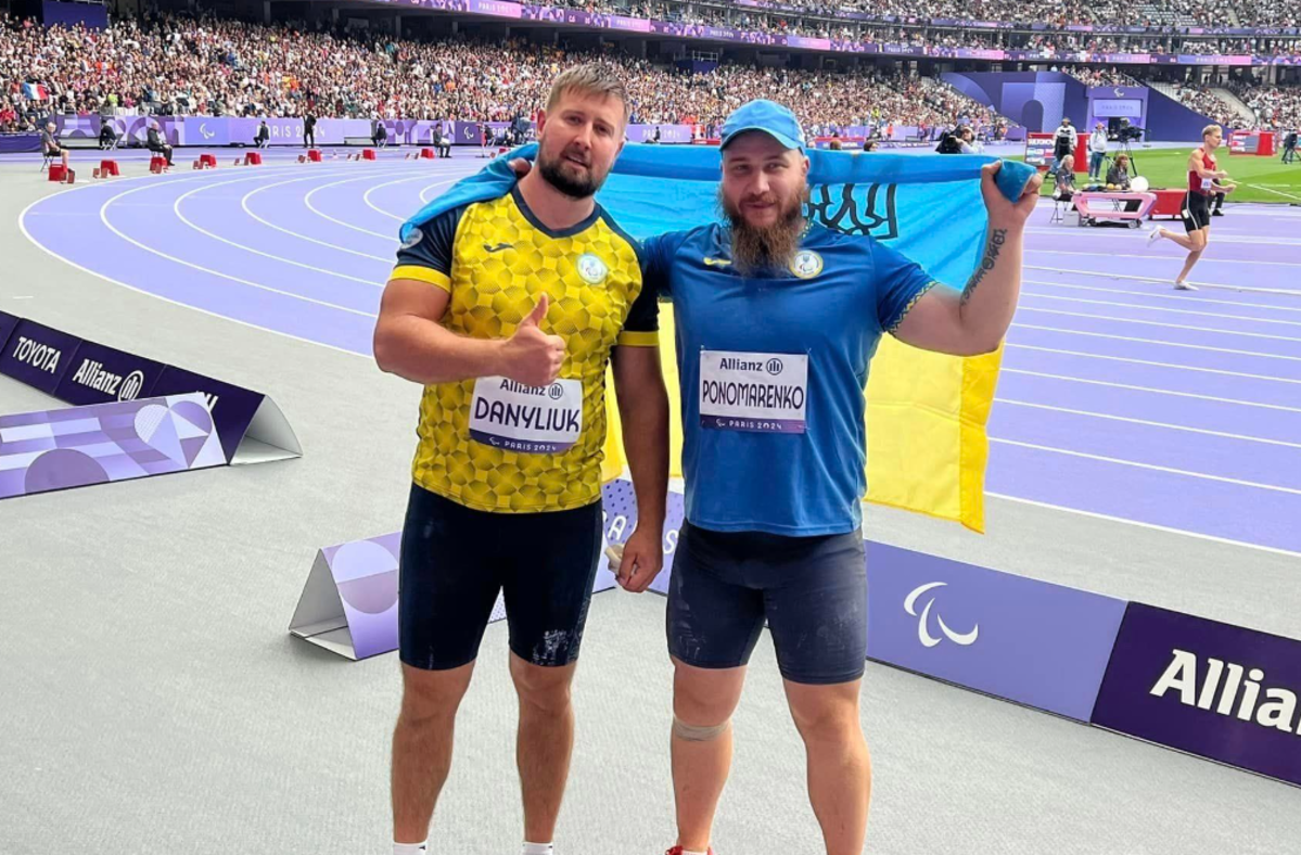 Володимир Пономаренко і&nbsp;Роман Данилюк / Фото Міністерство молоді та спорту України