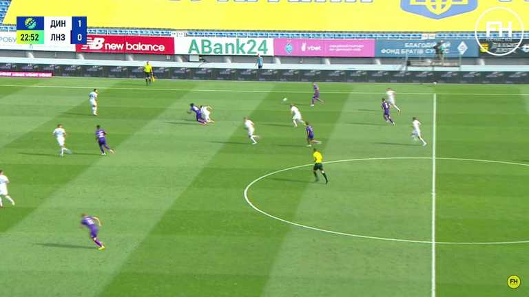 Динамо – ЛНЗ / Скриншот с трансляции Динамо – ЛНЗ / Скриншот с трансляции