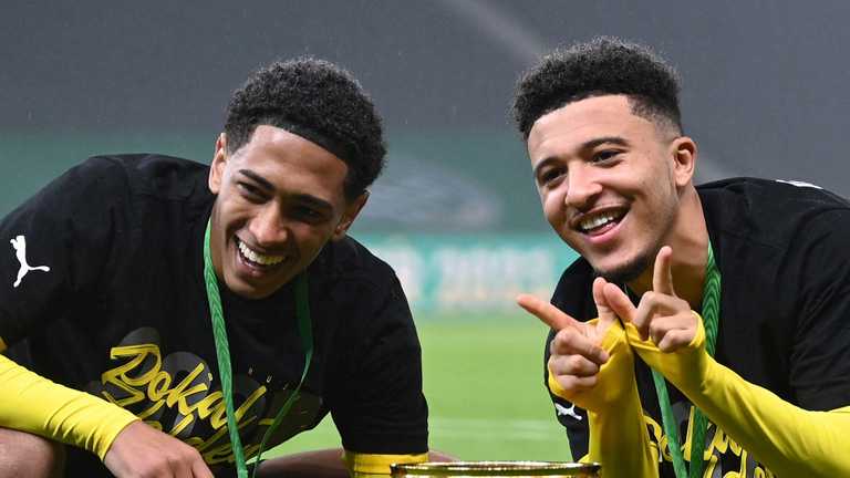 Беллингем и Санчо / Фото Sky Sports Беллингем и Санчо / Фото Sky Sports