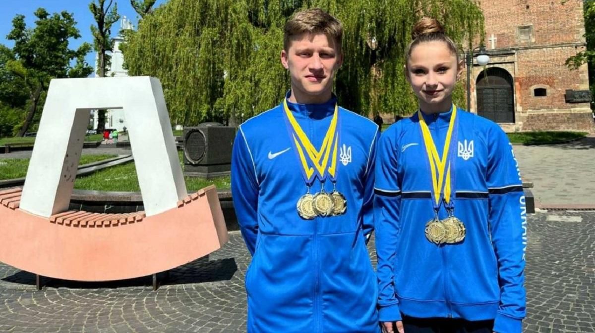 Анастасія Семенович і Богдан Іваник / Фото Дрогобицької міської ради Анастасія Семенович і Богдан Іваник / Фото Дрогобицької міської ради