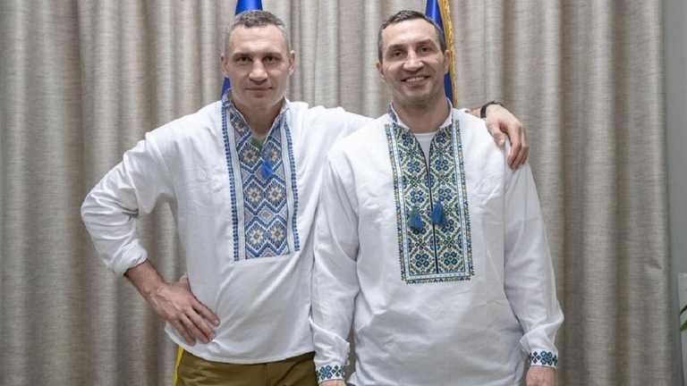 Віталій і Володимир Клички / Фото прес-служби Віталія Кличка Віталій і Володимир Клички / Фото прес-служби Віталія Кличка