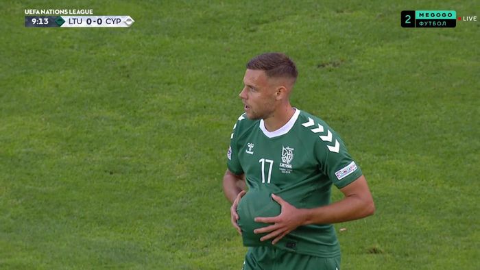 Збірна Литви з нападником Колоса програла Кіпру на старті Ліги націй Збірна Литви з нападником Колоса програла Кіпру на старті Ліги націй