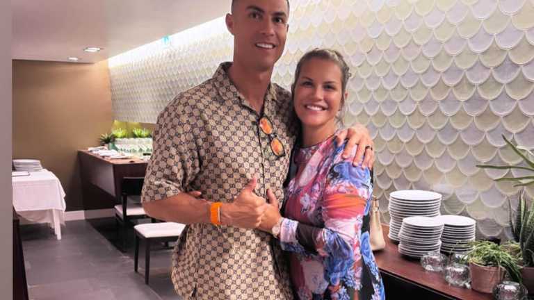 Катя Авейру с Криштиану Роналду / Фото из Instagram Катя Авейру с Криштиану Роналду / Фото из Instagram