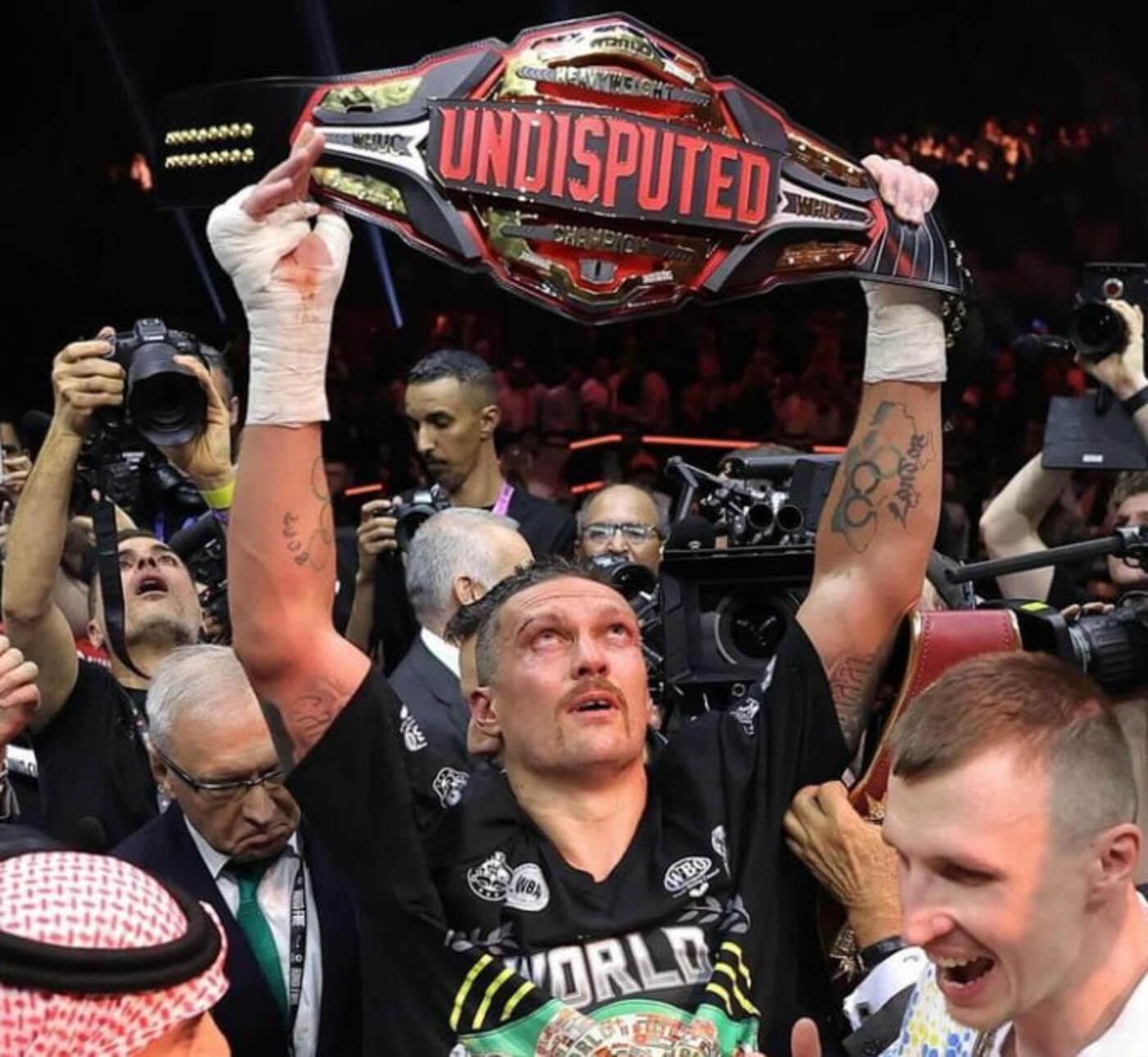 Александр Усик / Фото іnstagram.com/usykaa