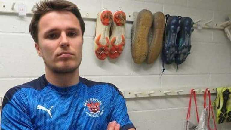 Оливер Шаркич / Фото ФК Блэкпул Оливер Шаркич / Фото ФК Блэкпул